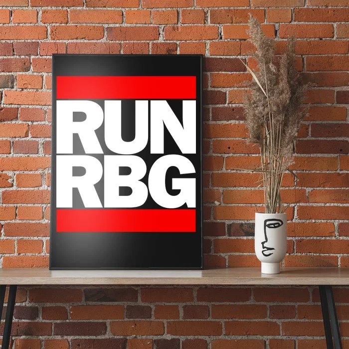 RUN Notorious RBG Ruth Ginsburg Poster