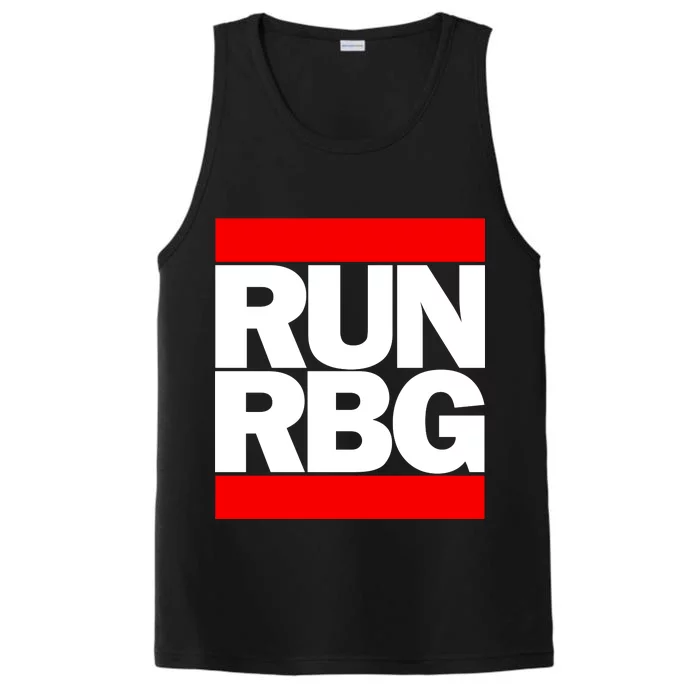 RUN Notorious RBG Ruth Ginsburg Performance Tank