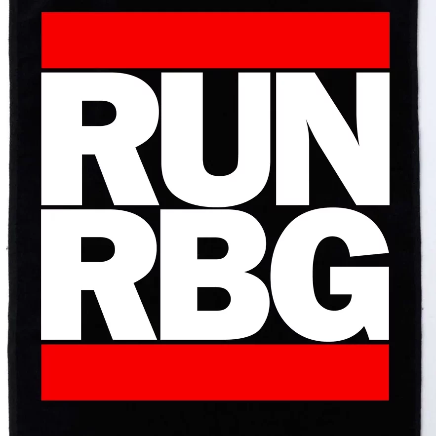 RUN Notorious RBG Ruth Ginsburg Platinum Collection Golf Towel