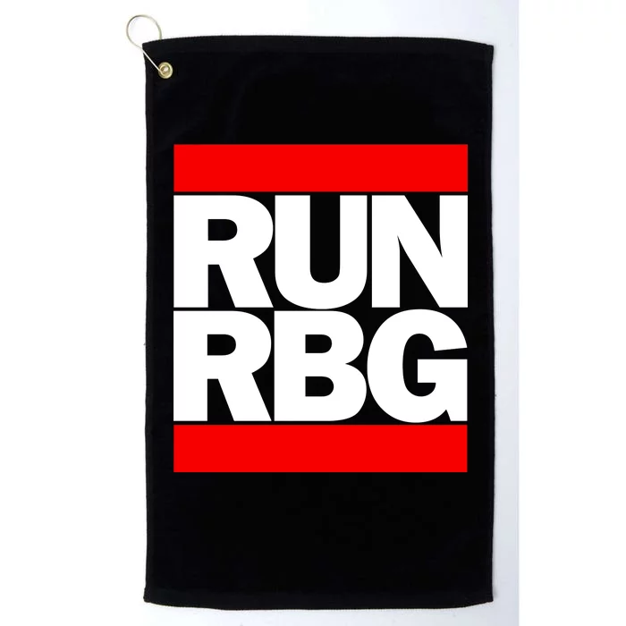 RUN Notorious RBG Ruth Ginsburg Platinum Collection Golf Towel