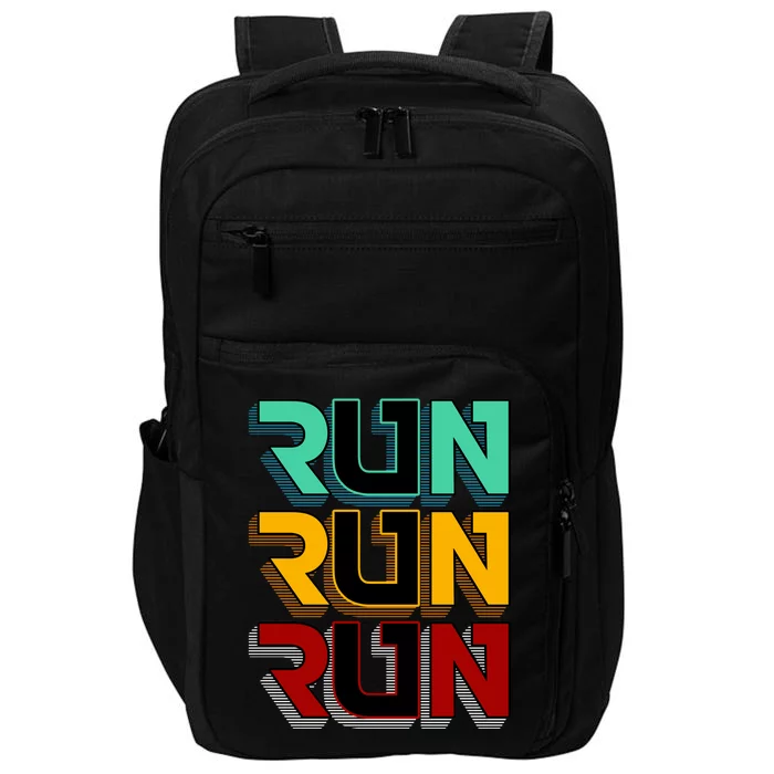 Run Run Run Retro Impact Tech Backpack