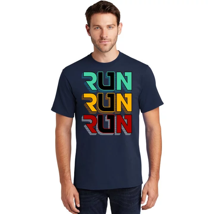 Run Run Run Retro Tall T-Shirt