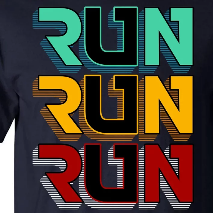 Run Run Run Retro Tall T-Shirt