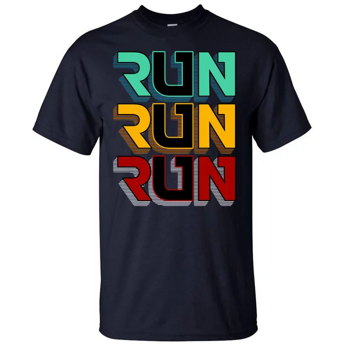 Run Run Run Retro Tall T-Shirt