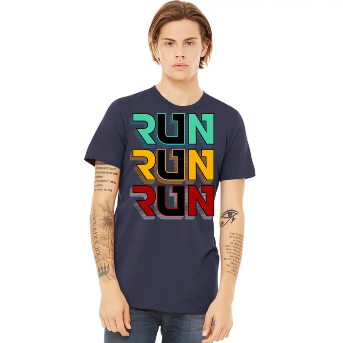 Run Run Run Retro Premium T-Shirt