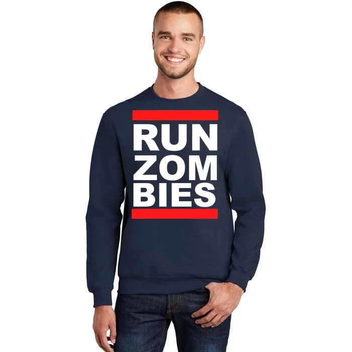 Run Zombies Retro Sweatshirt