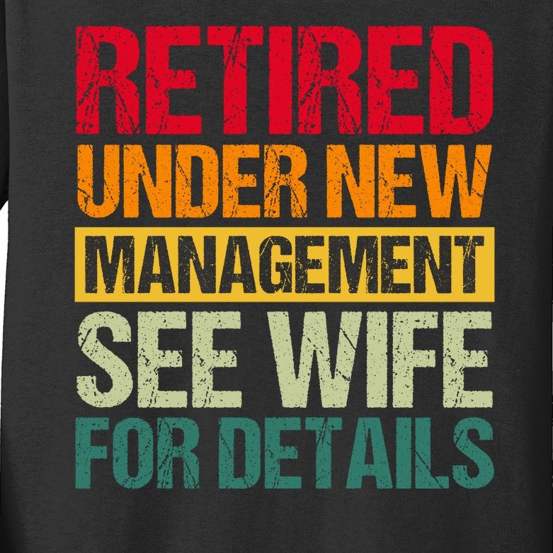 Retired Under New Management See Wife For Details Funny Retirement Gift ...