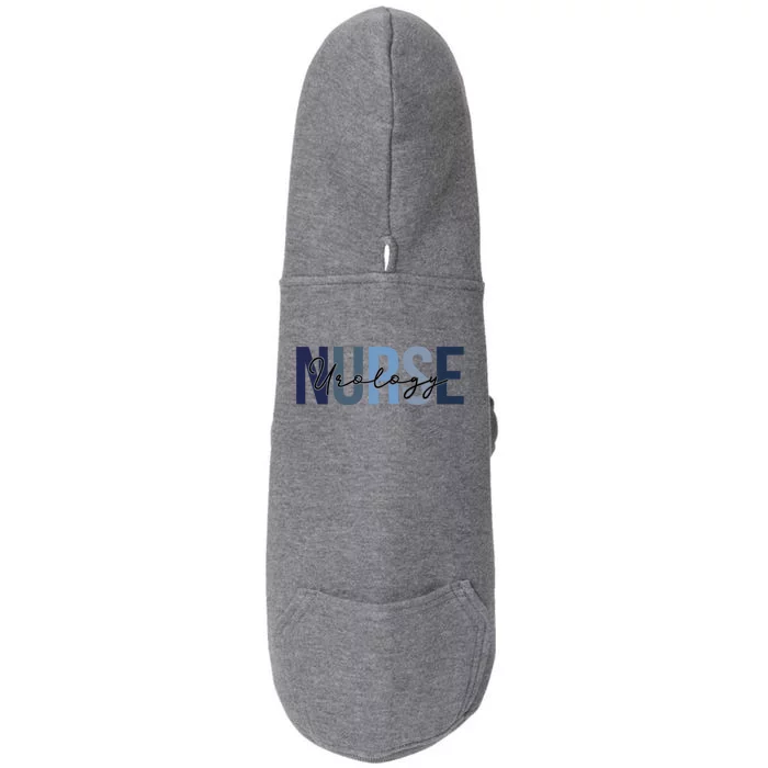 Retro Urology Nurse Print For Nursing Student Cool Gift Doggie 3-End Fleece Hoodie