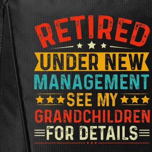 Retired Under New Managet See My Grandchildren For Detail City Backpack