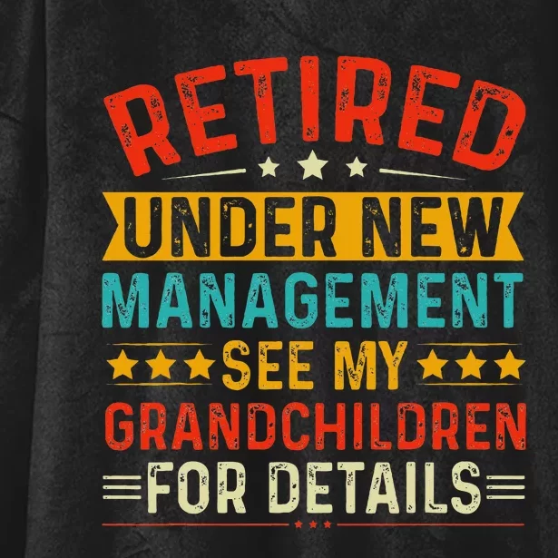 Retired Under New Managet See My Grandchildren For Detail Hooded Wearable Blanket