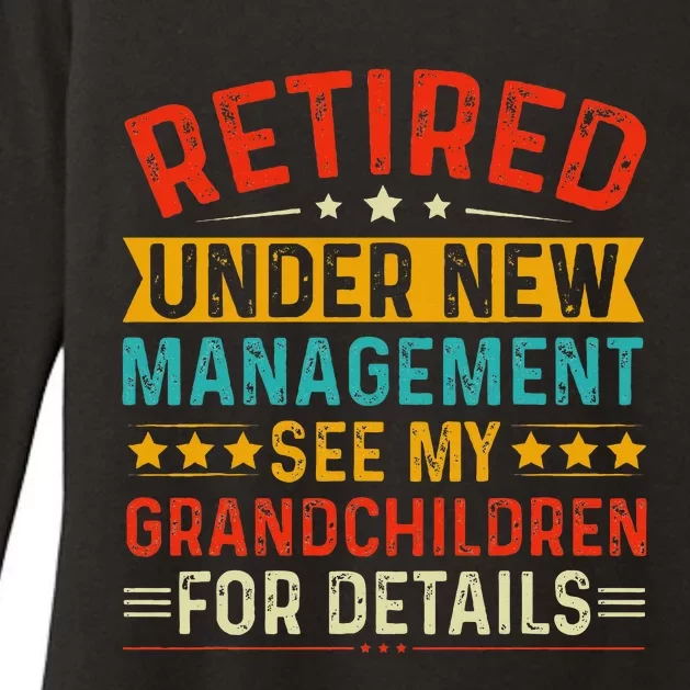 Retired Under New Managet See My Grandchildren For Detail Womens CVC Long Sleeve Shirt