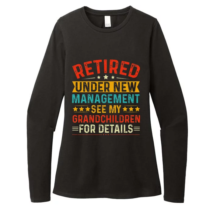 Retired Under New Managet See My Grandchildren For Detail Womens CVC Long Sleeve Shirt