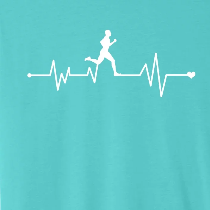 Runner Heartbeat Pulse ChromaSoft Performance T-Shirt