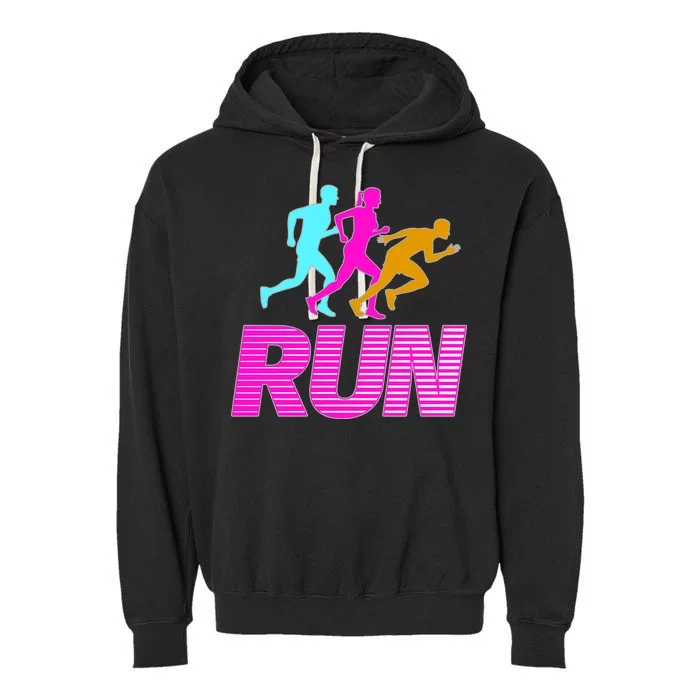 Runners Silhouette Garment-Dyed Fleece Hoodie