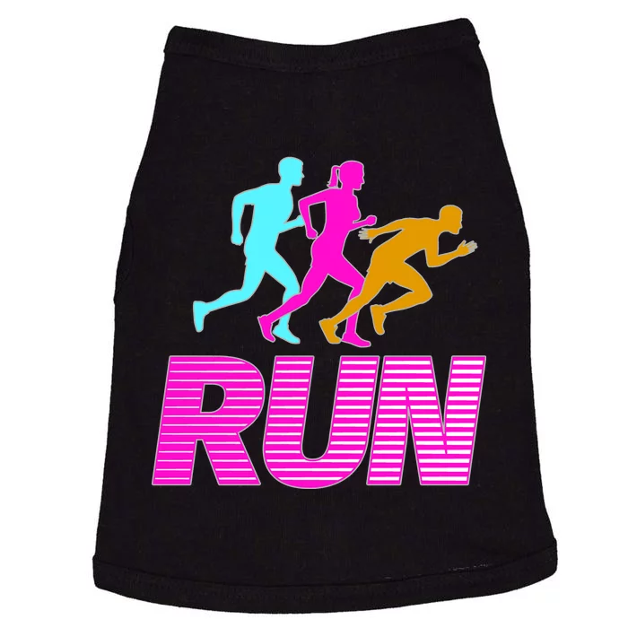 Runners Silhouette Doggie Tank