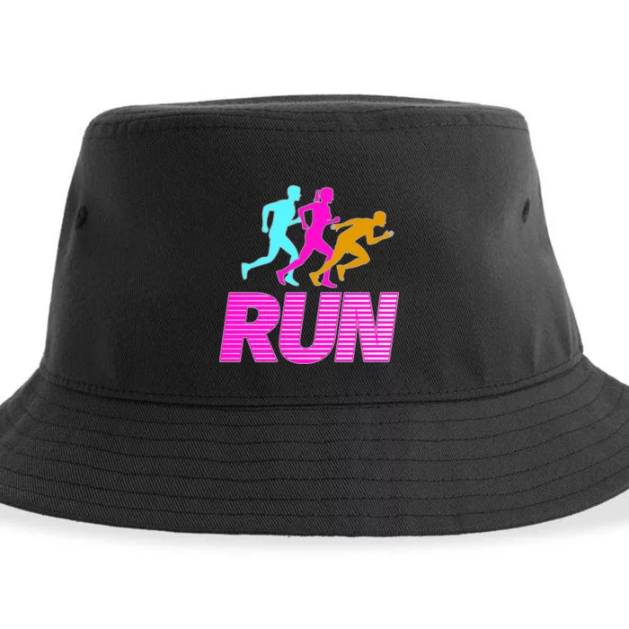 Runners Silhouette Sustainable Bucket Hat