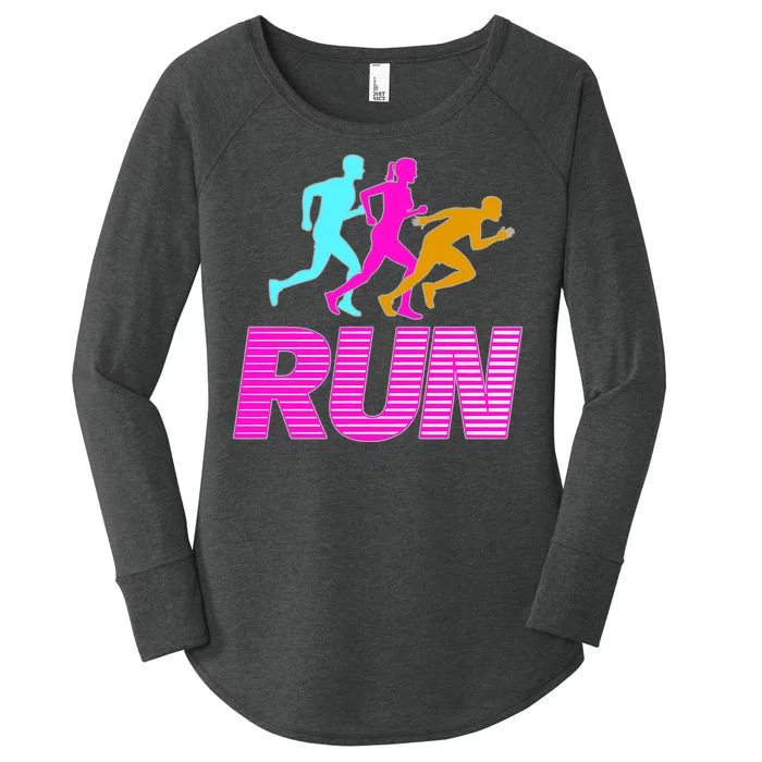 Runners Silhouette Women's Perfect Tri Tunic Long Sleeve Shirt