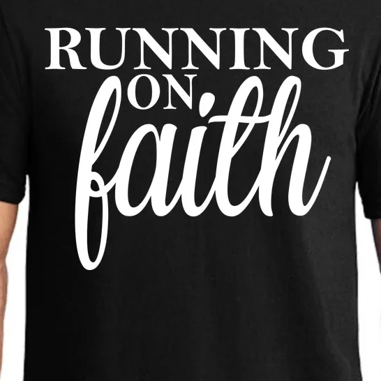 Running On Faith Pajama Set