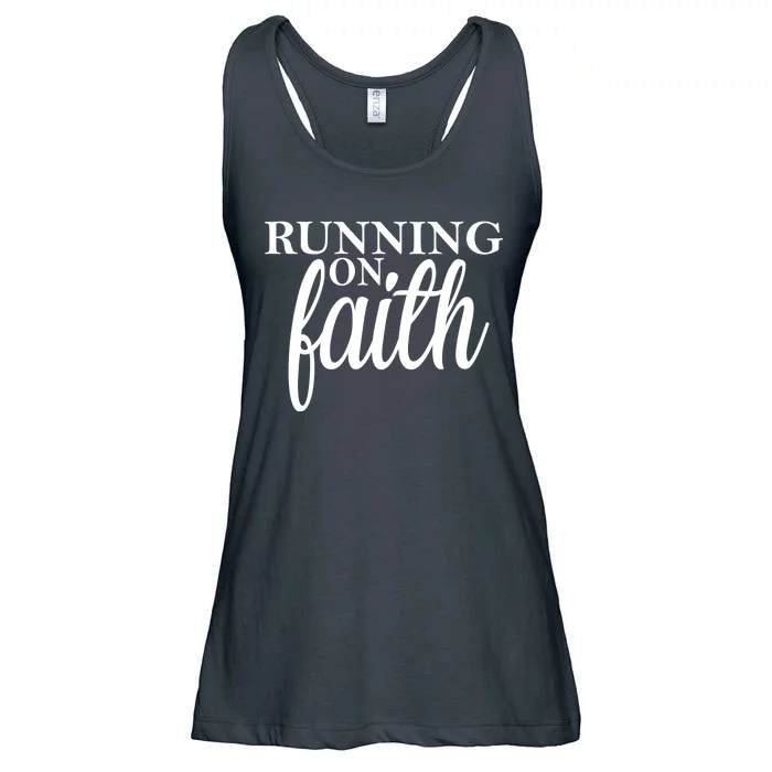 Running On Faith Ladies Essential Flowy Tank