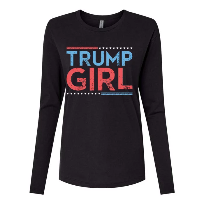 Republican Usa Pride Patriot Election Trump Cool Gift Womens Cotton Relaxed Long Sleeve T-Shirt