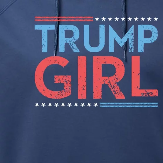 Republican Usa Pride Patriot Election Trump Cool Gift Performance Fleece Hoodie