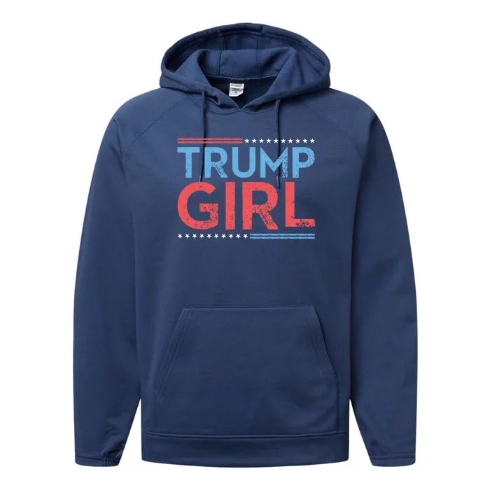 Republican Usa Pride Patriot Election Trump Cool Gift Performance Fleece Hoodie