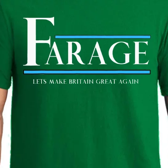 Reform Uk Party Nigel Farage Election Support Pajama Set