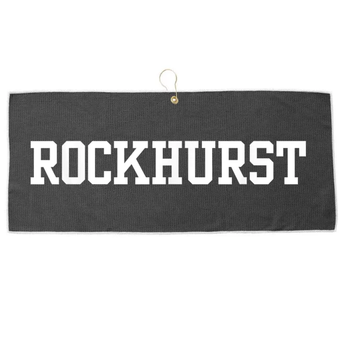 Rockhurst University Large Microfiber Waffle Golf Towel