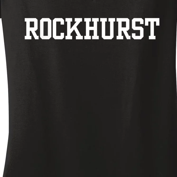 Rockhurst University Women's V-Neck T-Shirt