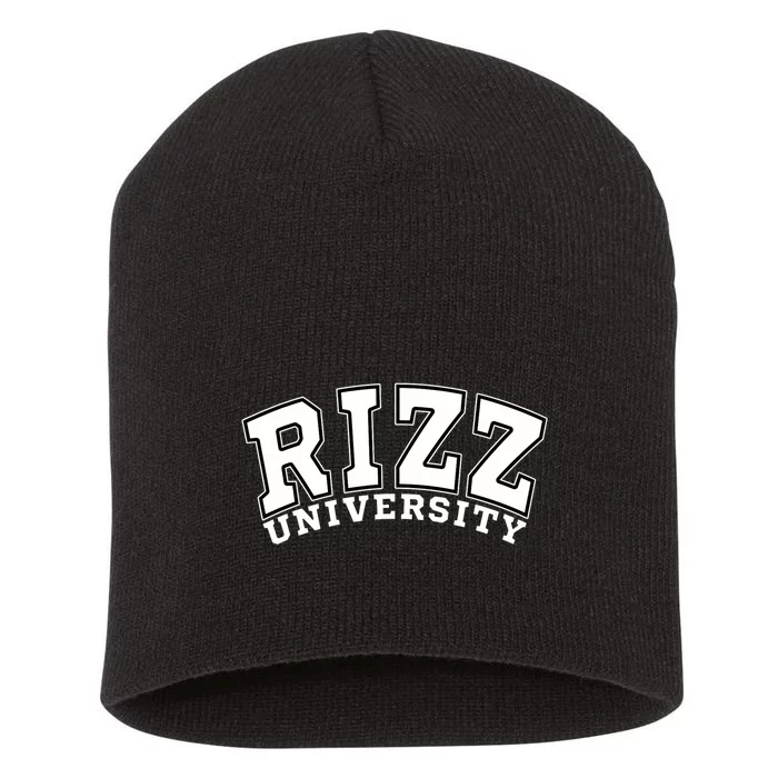 Rizz University Short Acrylic Beanie