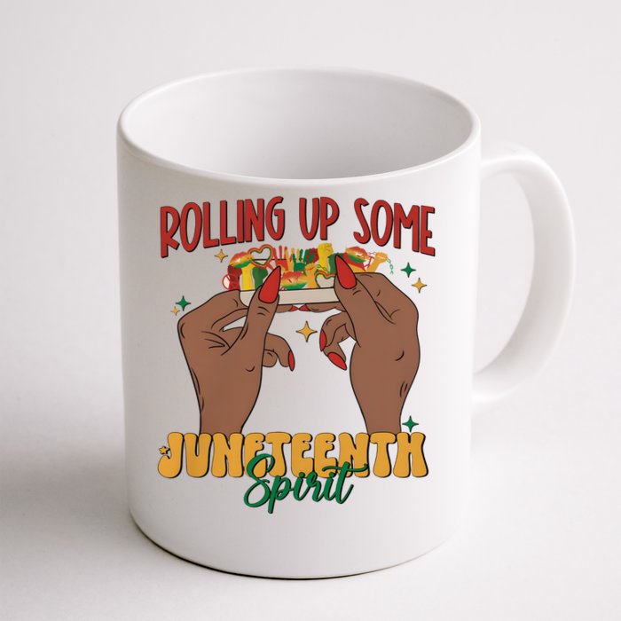 Rolling Up Some Juneteenth Spirit Front & Back Coffee Mug