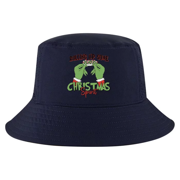 Rolling Up Some Christmas Spirit Christmas Vibes Cool Comfort Performance Bucket Hat