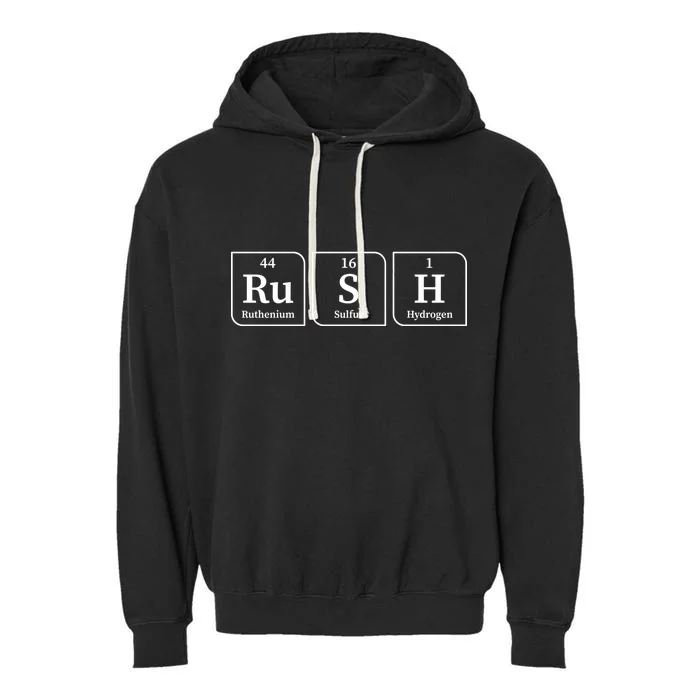 Rush Periodic Table Garment-Dyed Fleece Hoodie