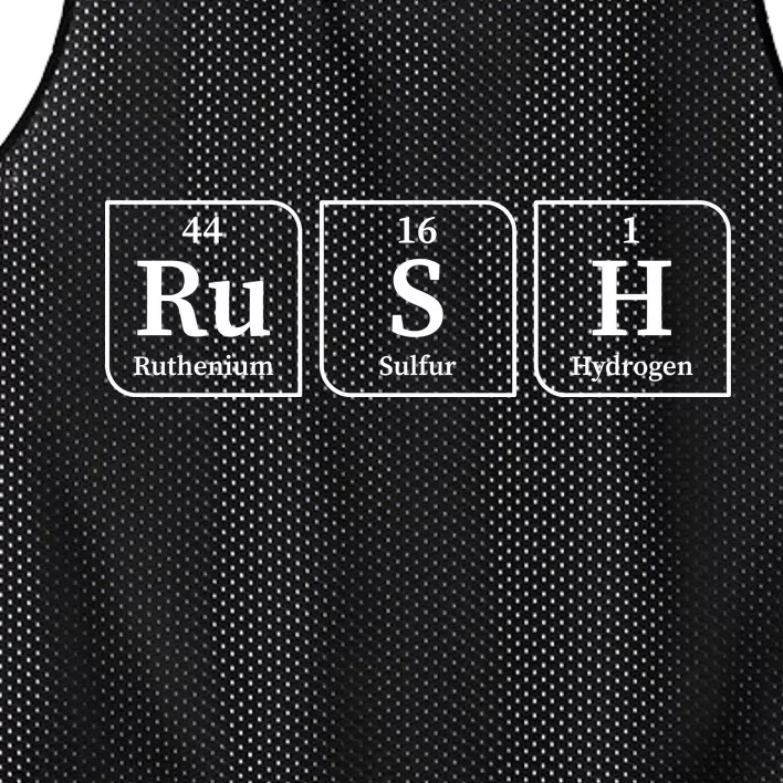 Rush Periodic Table Mesh Reversible Basketball Jersey Tank