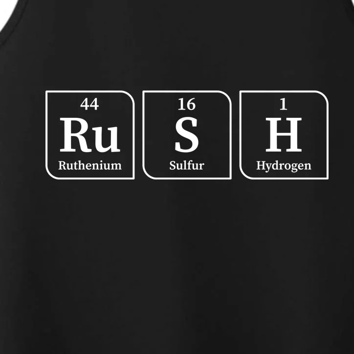 Rush Periodic Table Performance Tank