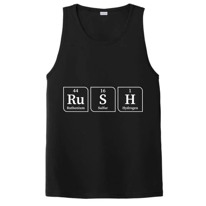 Rush Periodic Table Performance Tank