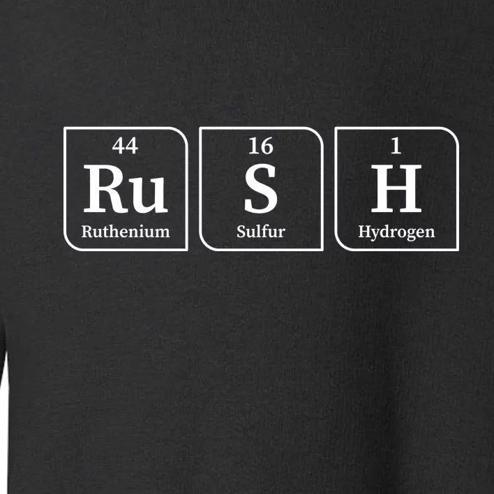 Rush Periodic Table Toddler Sweatshirt