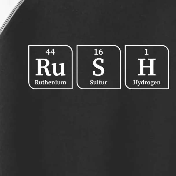 Rush Periodic Table Toddler Fine Jersey T-Shirt