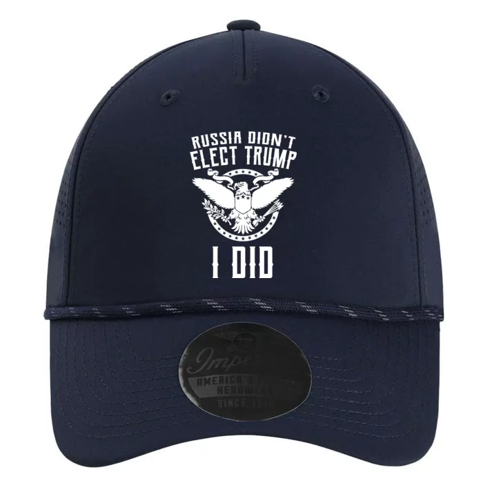 Russia Didn't Elect Trump I Did Performance The Dyno Cap