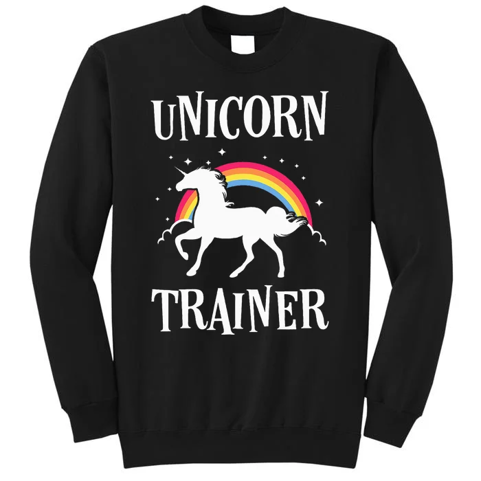 Rainbow Unicorn Trainer Costume Easy & Funny Halloween Outfit Sweatshirt