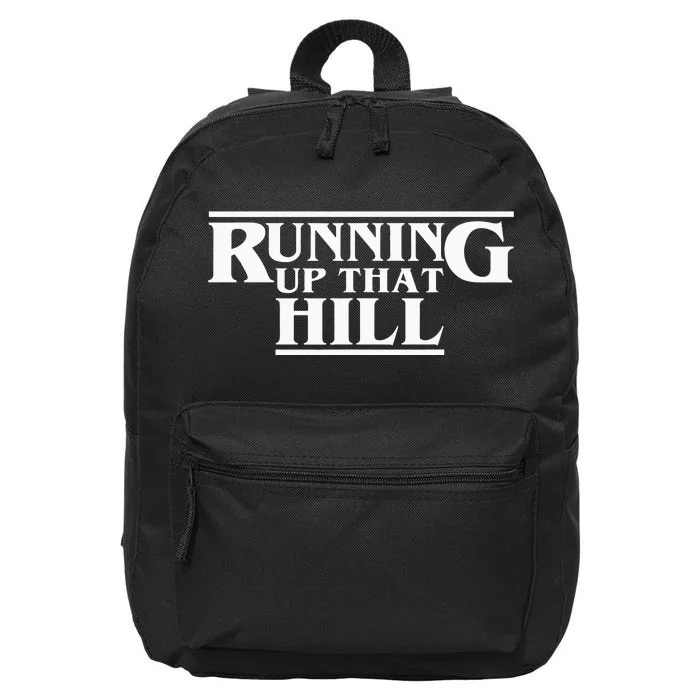 Running Up That Hill Tee 16 in Basic Backpack