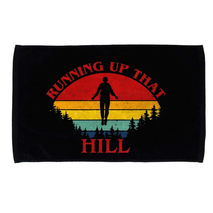 R.U.N.N.I.N.G Up That Hill 80s Maxs Microfiber Hand Towel