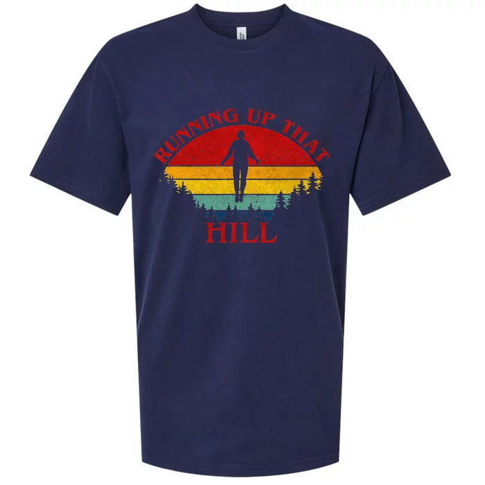 R.U.N.N.I.N.G Up That Hill 80s Maxs Sueded Cloud Jersey T-Shirt