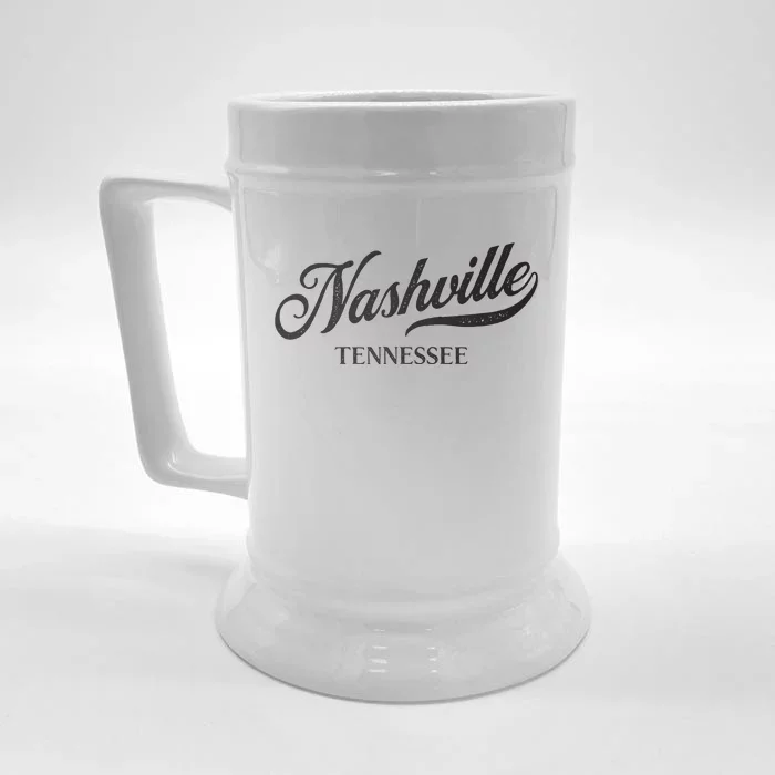 Retro Usa Tennessee State Vintage Nashville Front & Back Beer Stein