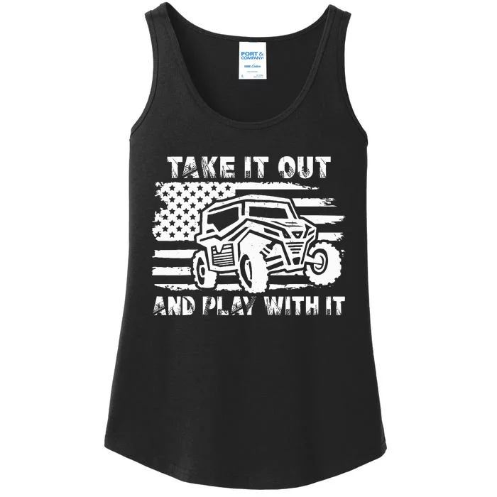 Retro Utv Take It Out Play With It Offroad Sxs Mud Riding Ladies Essential Tank