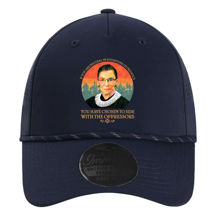 Ruth Bader Ginsburg Injustice Oppressors RBG Quote Performance The Dyno Cap