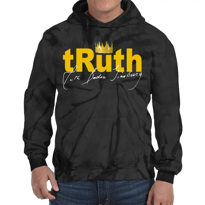 Ruth Bader Ginsburg Truth Crown Signature Tie Dye Hoodie