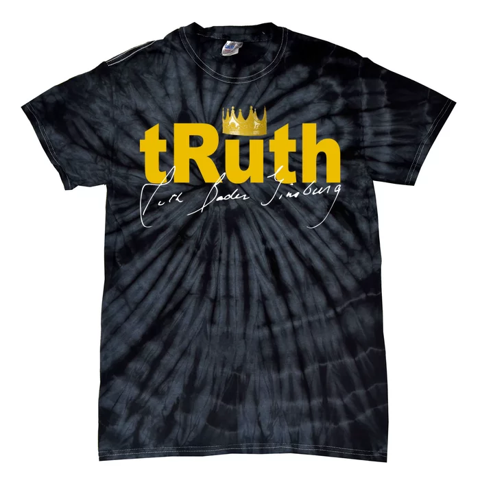 Ruth Bader Ginsburg Truth Crown Signature Tie-Dye T-Shirt