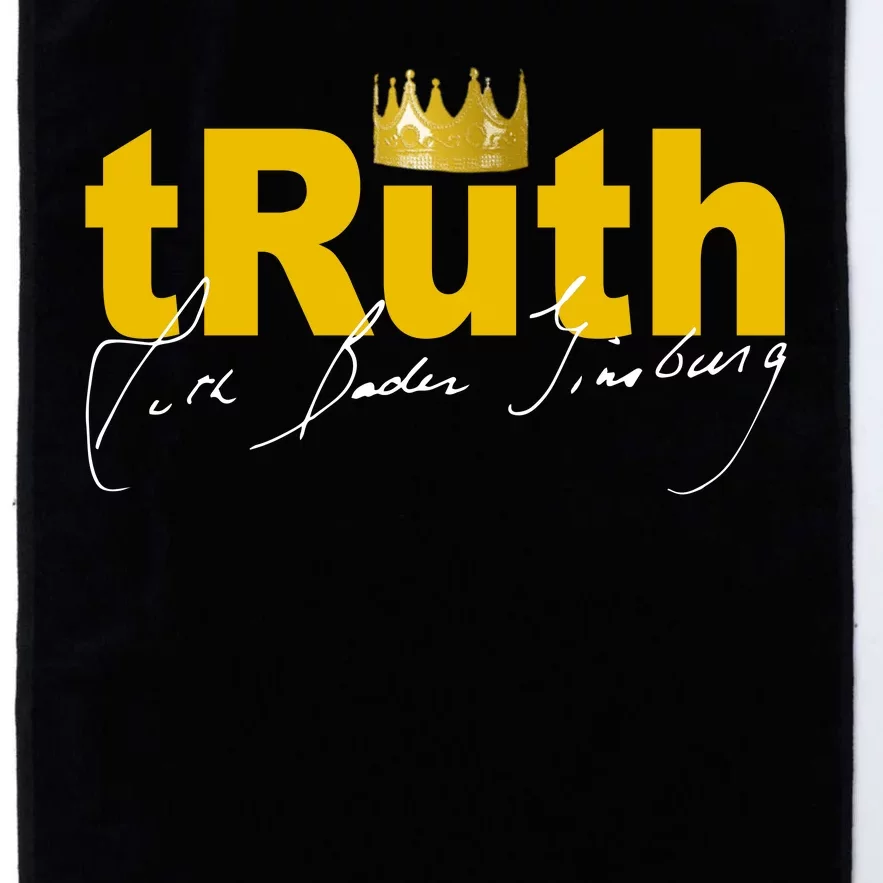 Ruth Bader Ginsburg Truth Crown Signature Platinum Collection Golf Towel