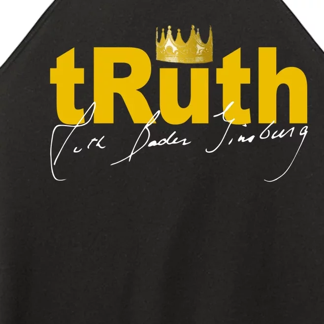 Ruth Bader Ginsburg Truth Crown Signature Women’s Perfect Tri Rocker Tank